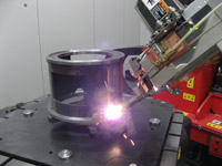 Fiber laser welding
